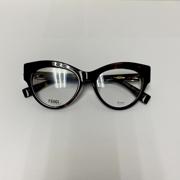 New Fendi Cat Eye Eyeglasses Frame - Picture 4 of 5